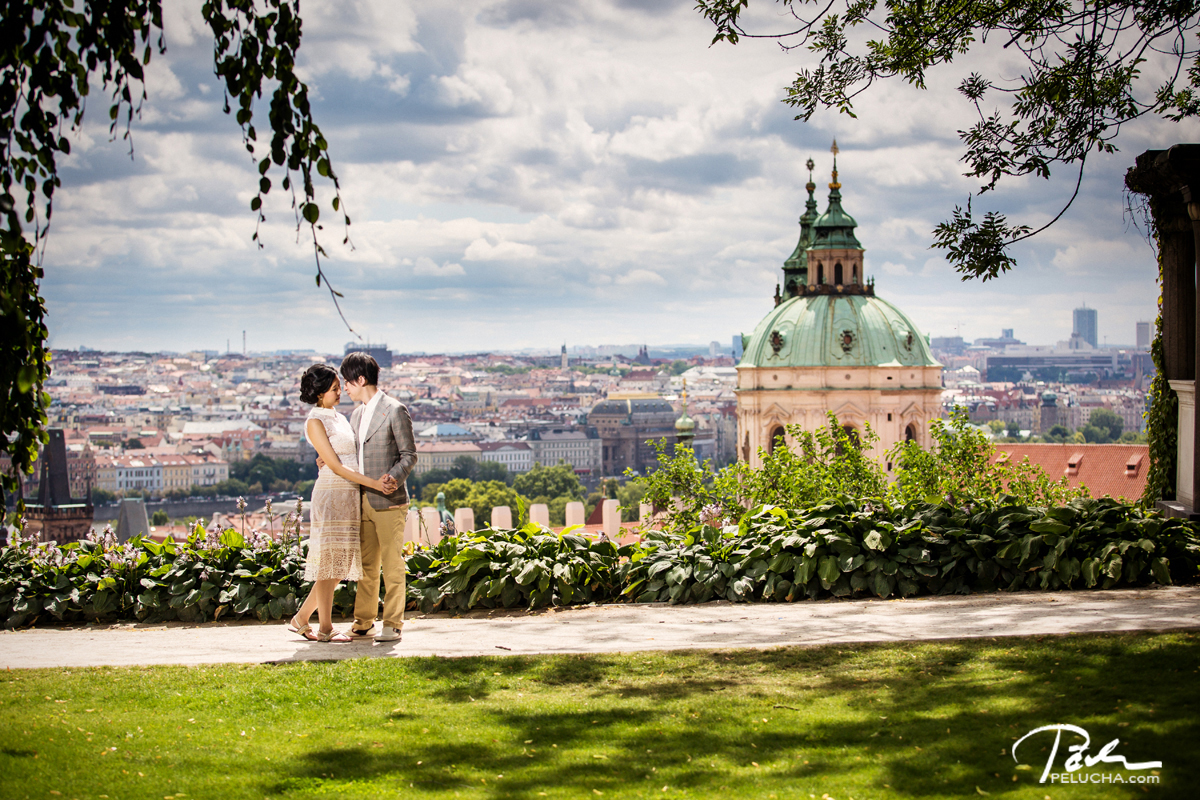 engagement at Prague castle