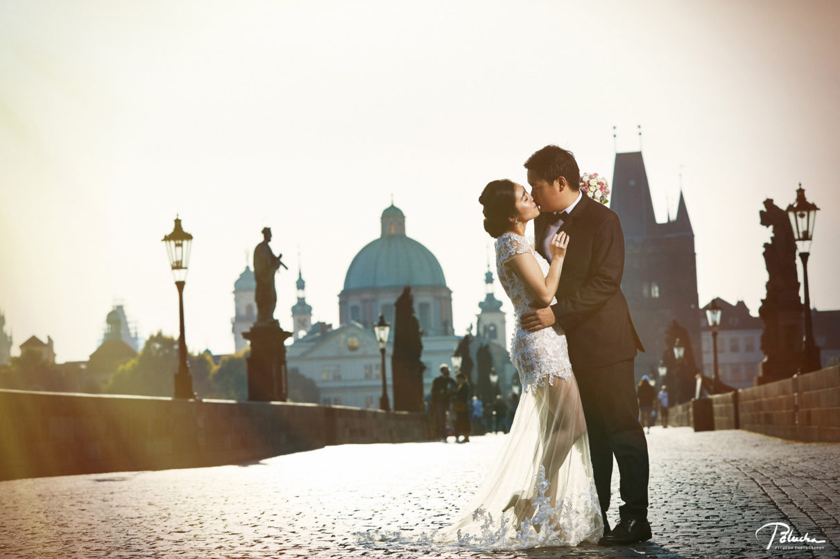 After The Wedding Photo Shoot In Prague Prague Wedding Photographer Pelucha